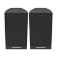 Cerwin-Vega 150-Watt-Peak LA165 Powered Bookshelf Speaker Set with 6.5-In. Woofers, Red Butyl Surrounds, and Curved Cabinets, Pair