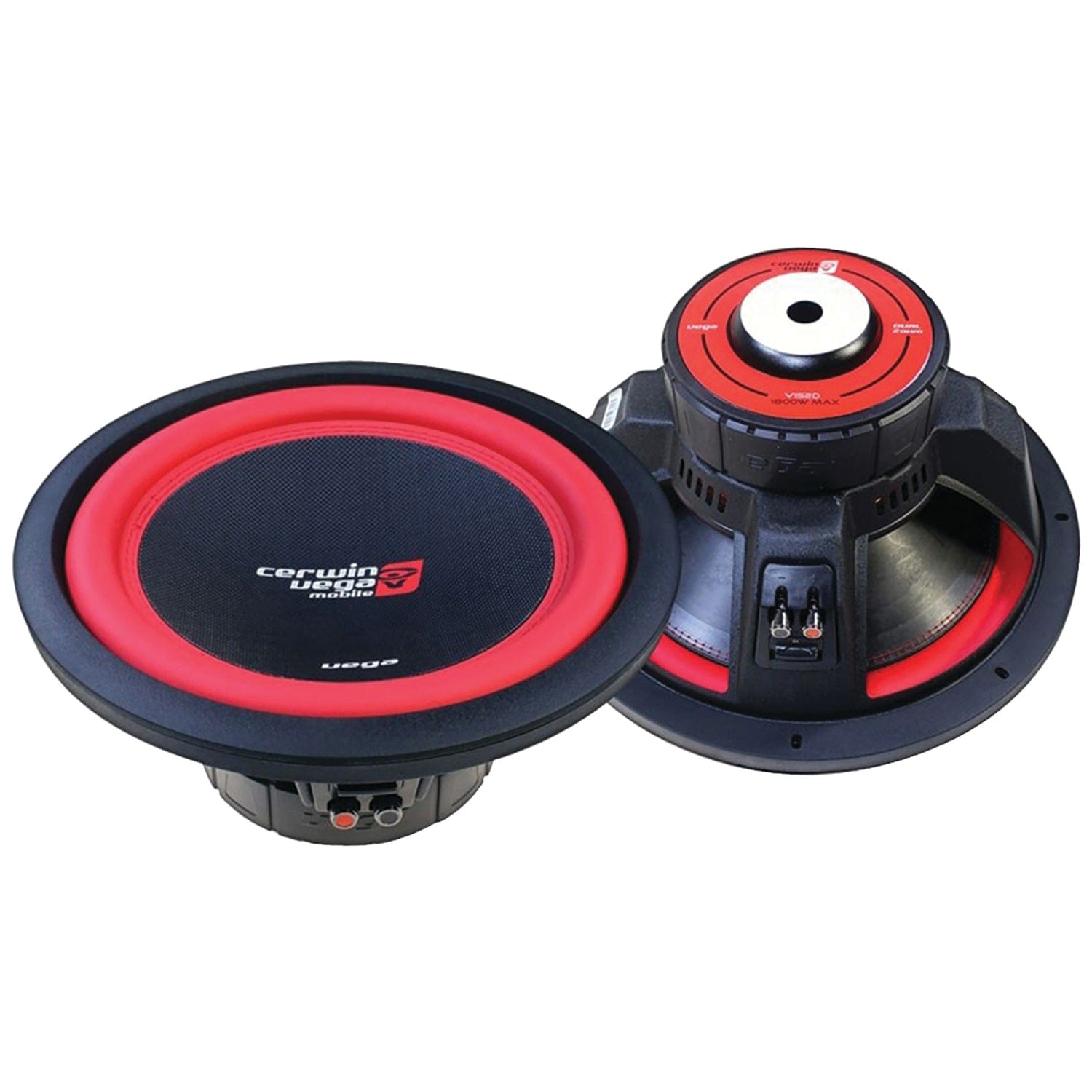 Cerwin-Vega Mobile Vega Series 12-In., 1300-Watt-Max Dual 2-Ohm/4-Ohm DVC Subwoofer