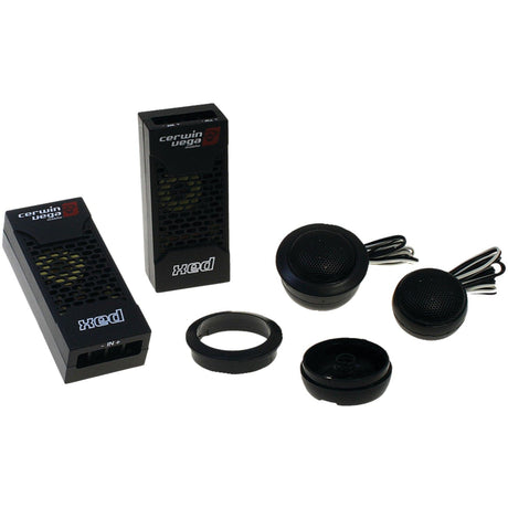 Cerwin-Vega Mobile XED Series 6.5-In., 300-Watt 2-Way Component Speaker System Black
