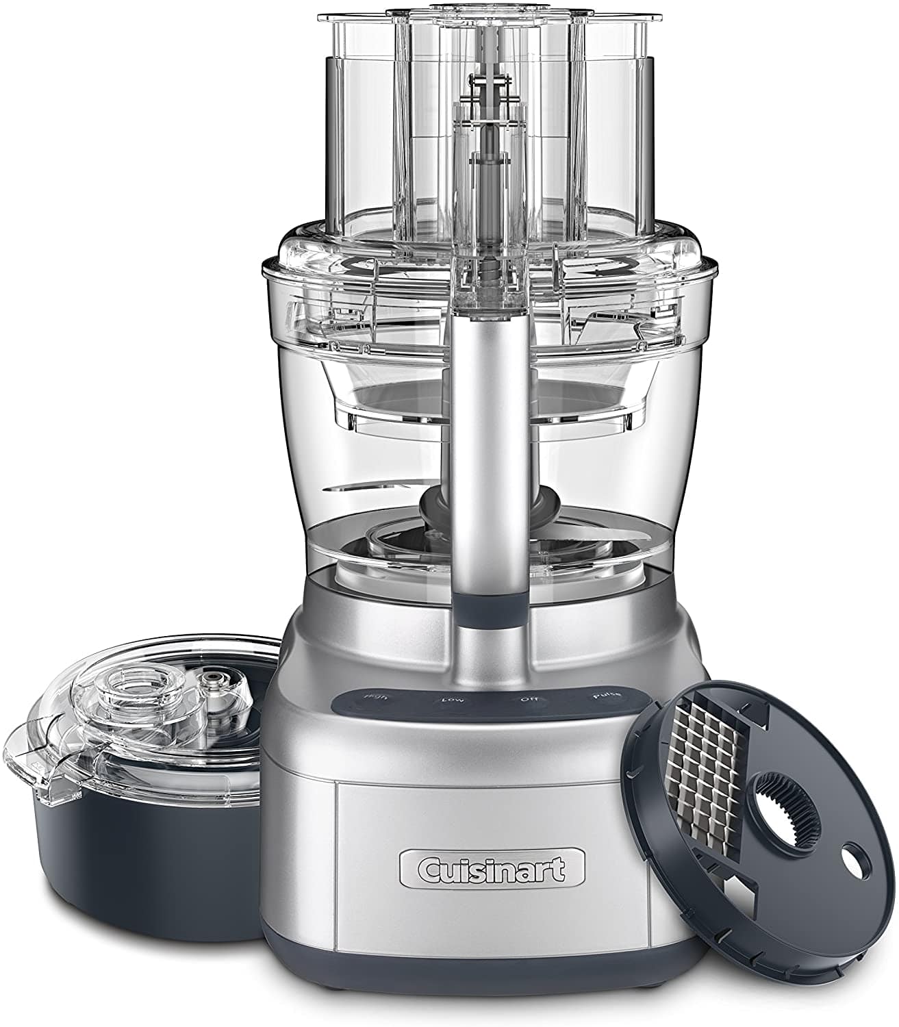 Cuisinart Elemental 13-Cup Food Processor, Silver - Certified Refurbished