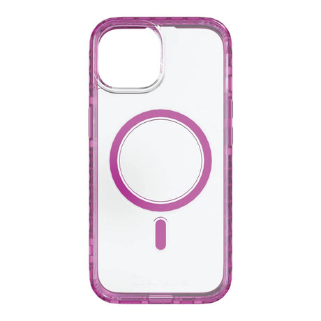 Cellhelmet Magnitude Series MagSafe-Compatible Case, iPhone 15, Vivid Magenta