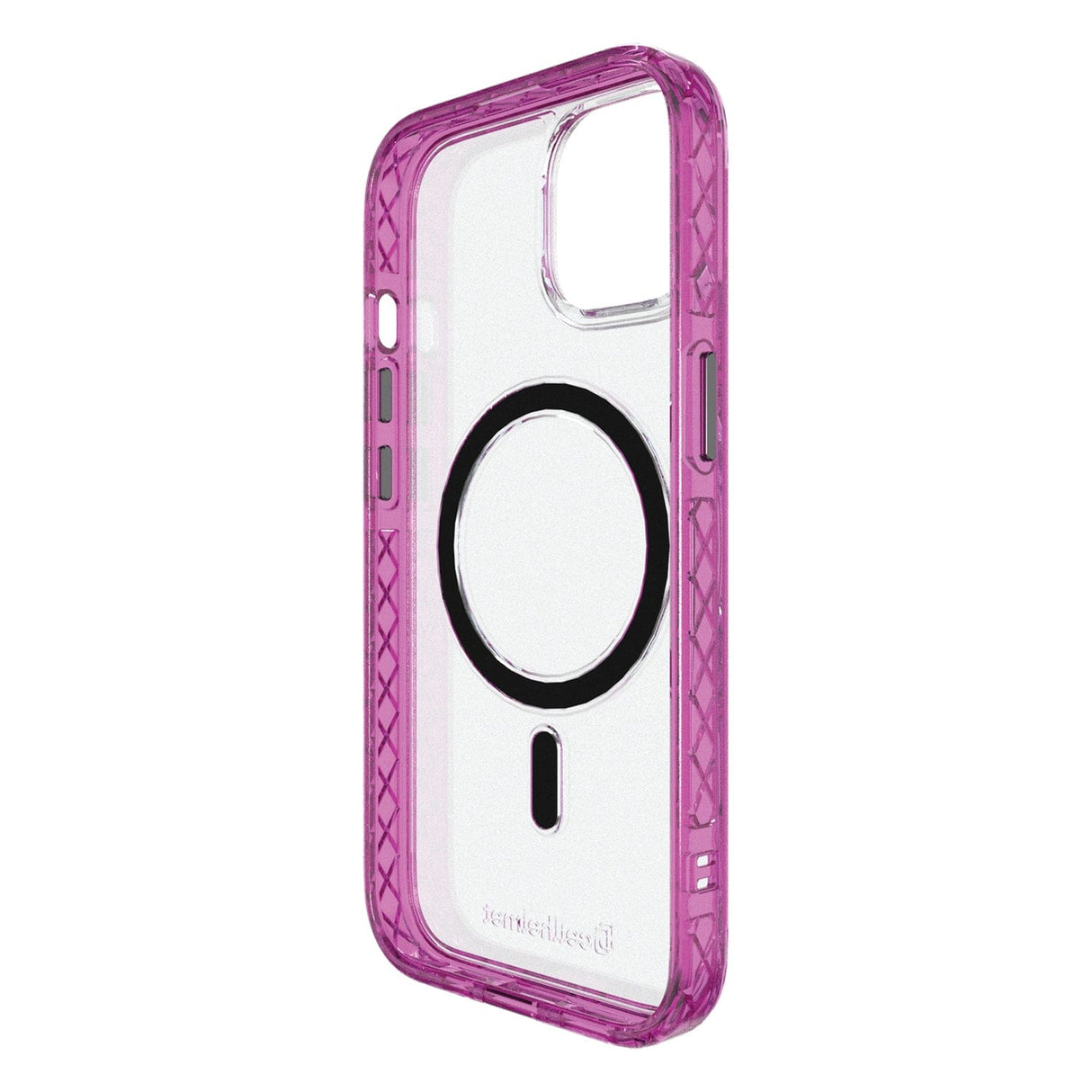 Cellhelmet Magnitude Series MagSafe-Compatible Case, iPhone 15, Vivid Magenta