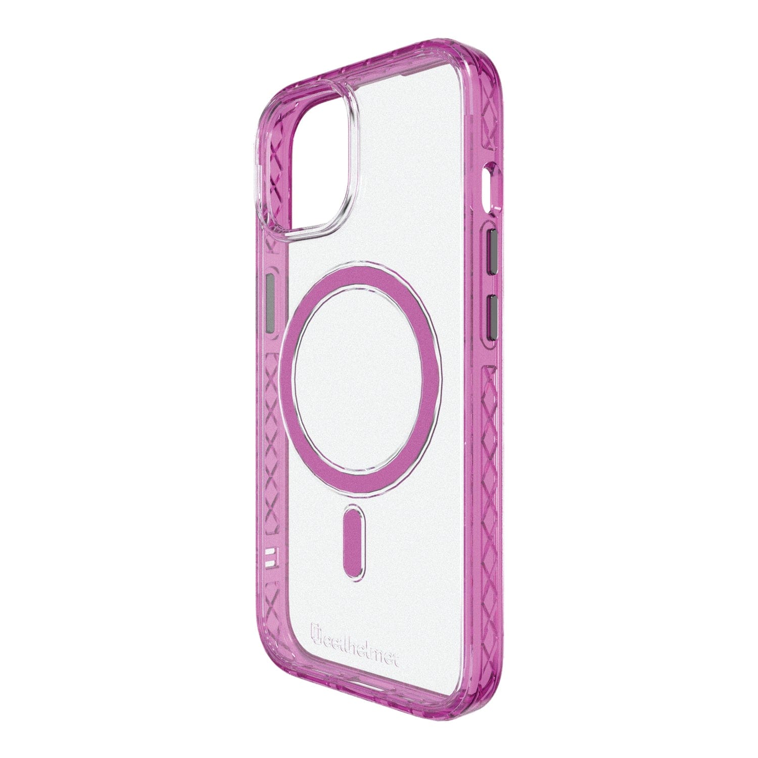 Cellhelmet Magnitude Series MagSafe-Compatible Case, iPhone 15, Vivid Magenta