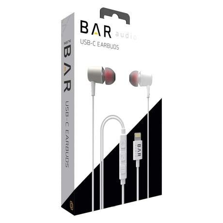 Cellhelmet Bar Audio Wired In-Ear Earbuds with In-Line Mic/Remote and MFi Lightning Connector for iPhone