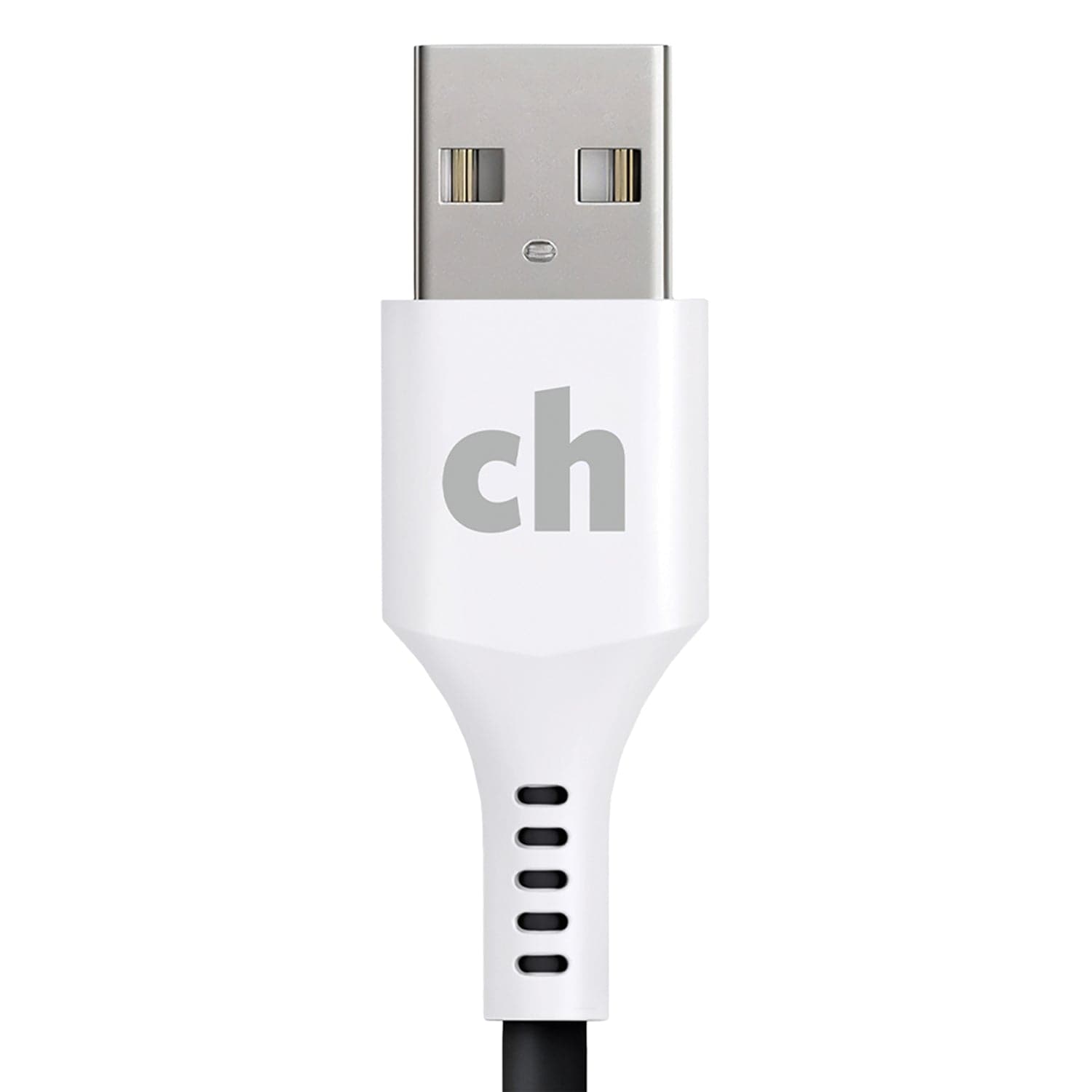 Cellhelmet Charge and Sync USB-C to USB-A Round Cable, 3 Ft.