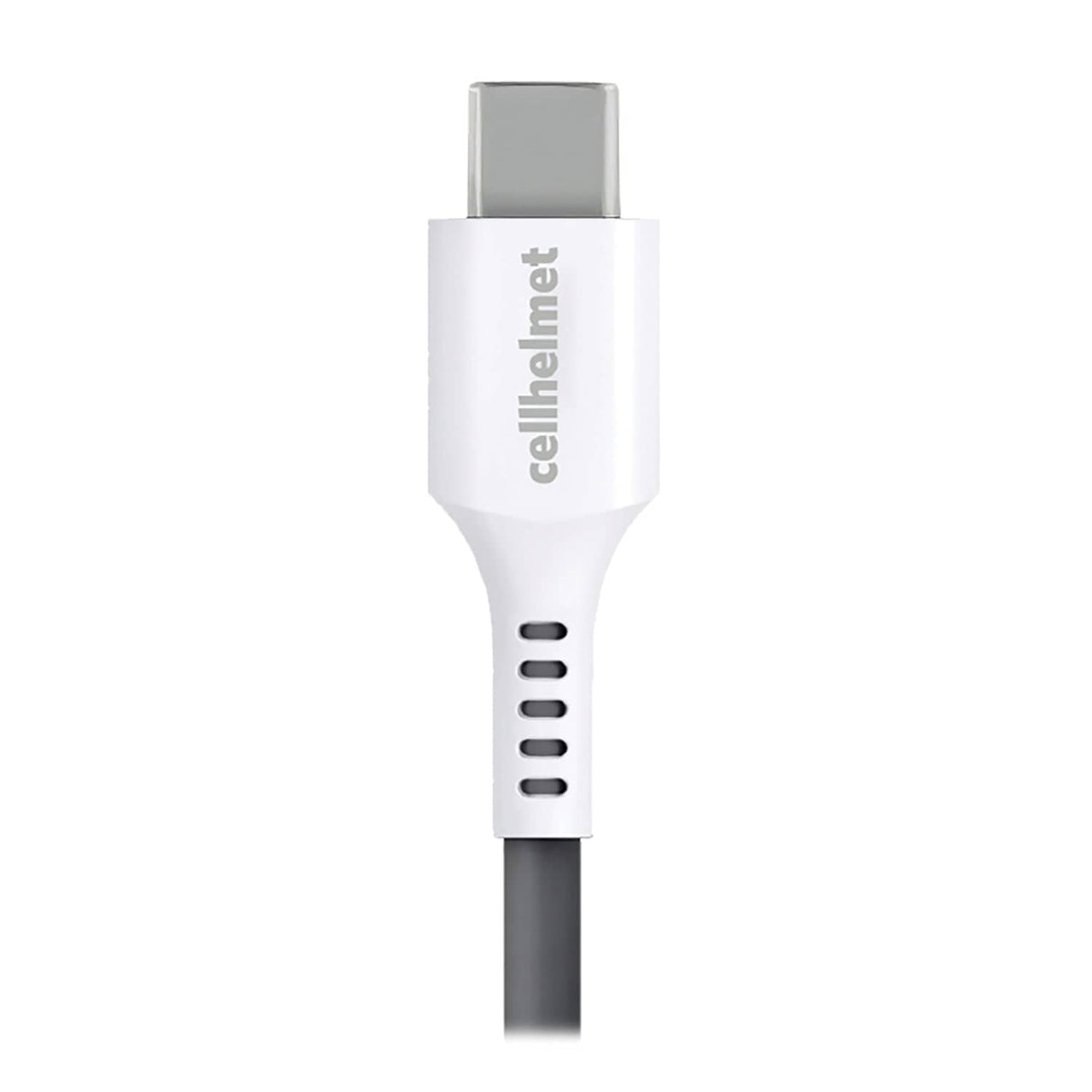 Cellhelmet USB-C to USB-C 3-Ft. Charge and Sync Round Cable, for Smartphones and Tablets, 3 Ft.