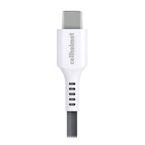Cellhelmet USB-C to USB-C 3-Ft. Charge and Sync Round Cable, for Smartphones and Tablets, 3 Ft.
