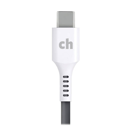 Cellhelmet USB-C to USB-C 3-Ft. Charge and Sync Round Cable, for Smartphones and Tablets, 3 Ft.