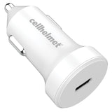 Cellhelmet 20-Watt Single-Port USB Power Delivery Car Charger, for Smartphones and Tablets