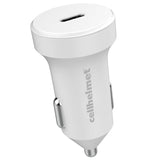 Cellhelmet 20-Watt Single-Port USB Power Delivery Car Charger, for Smartphones and Tablets
