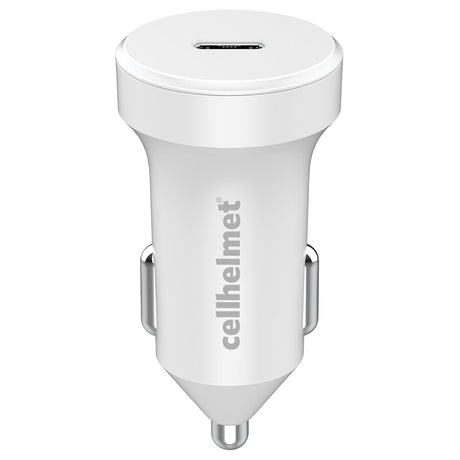 Cellhelmet 20-Watt Single-Port USB Power Delivery Car Charger, for Smartphones and Tablets