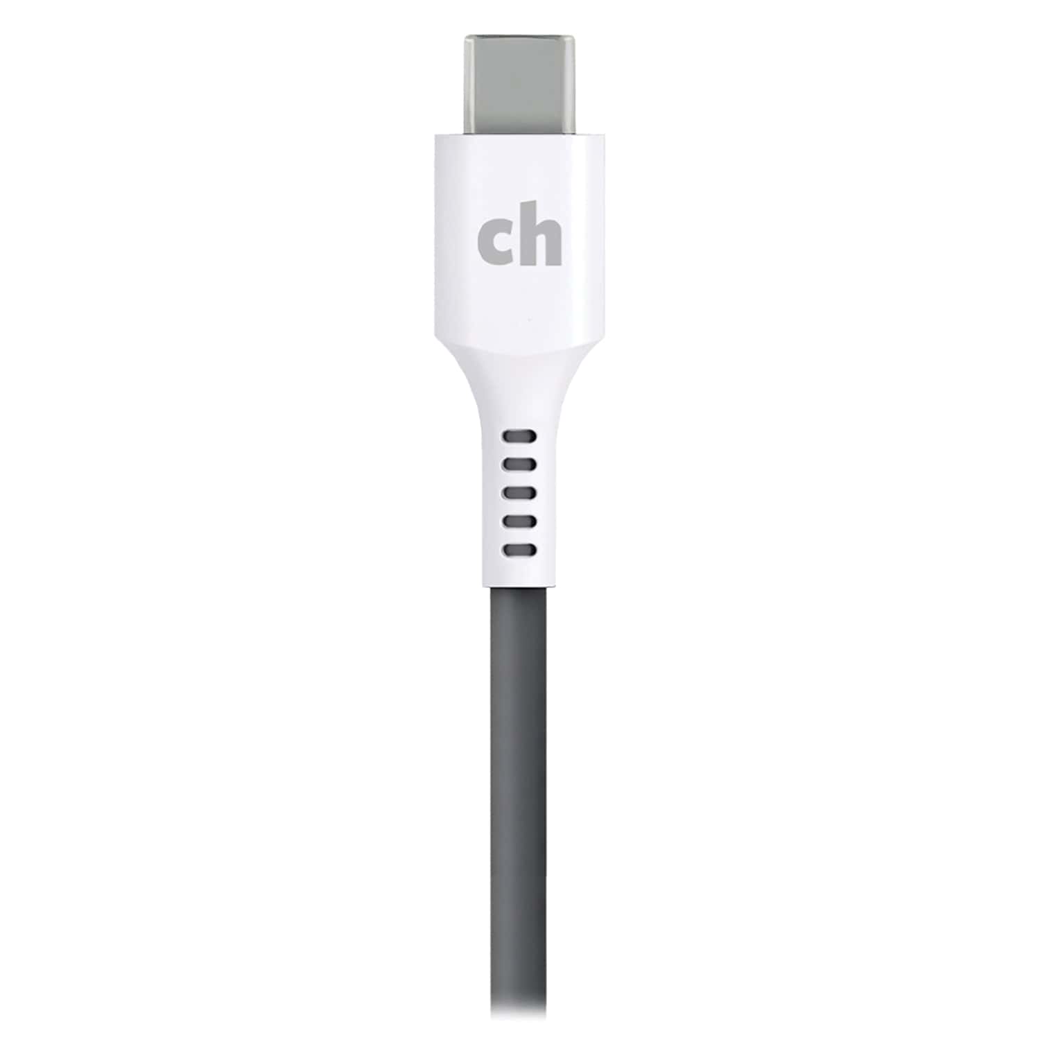 Cellhelmet Charge and Sync USB-C to USB-C Round Cable, 10 Ft.