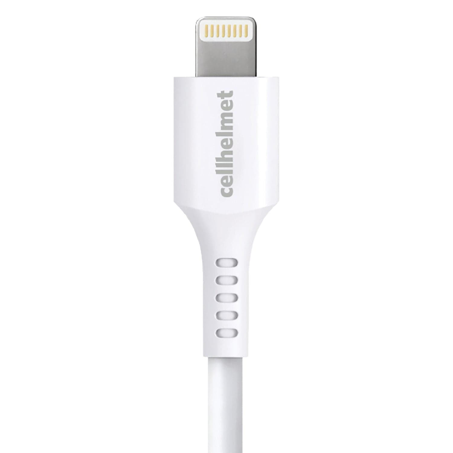 Cellhelmet Charge and Sync USB-A to Lightning Round Cable, 10 Ft.