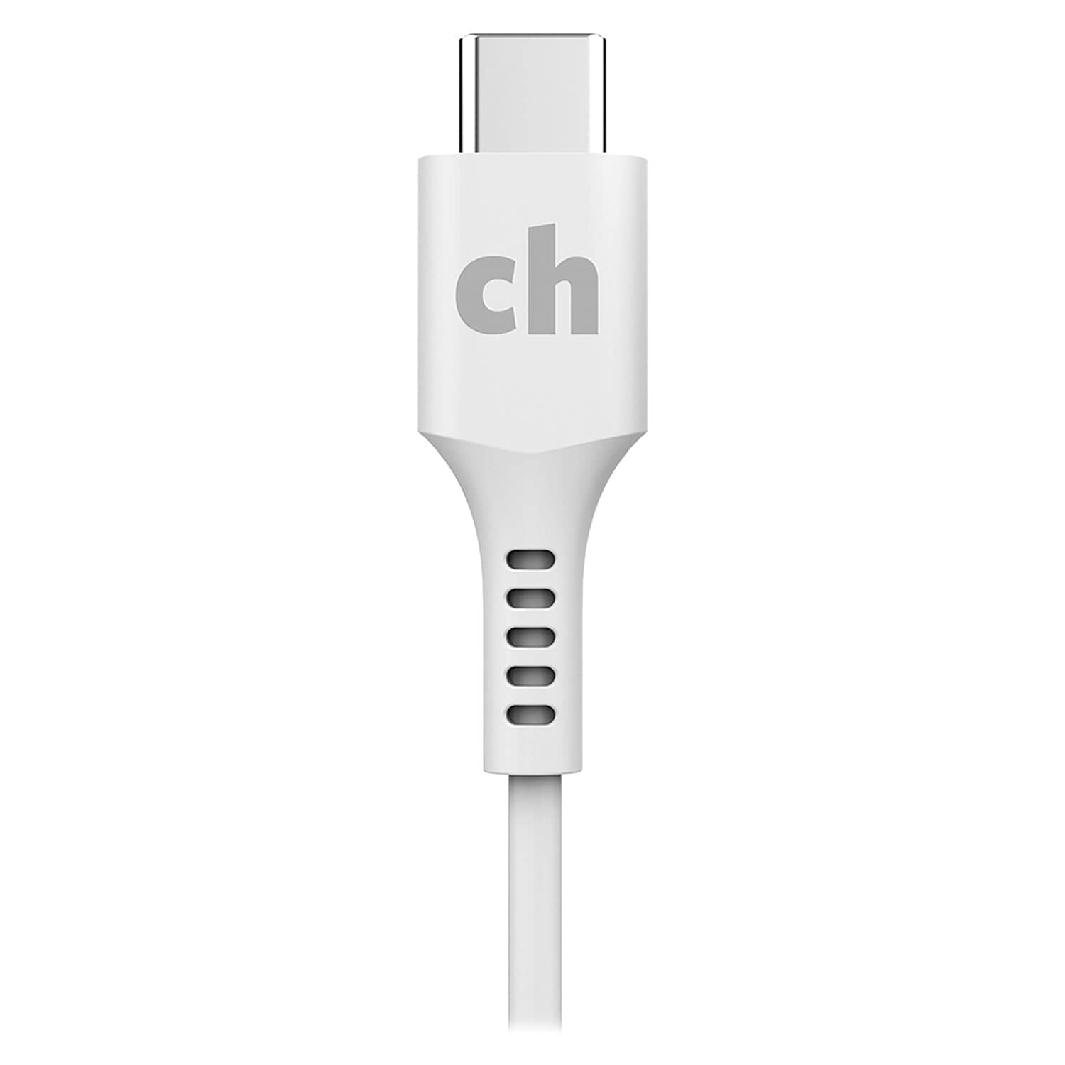 Cellhelmet Charge and Sync USB-C to Lightning Round Cable, 6 Ft.