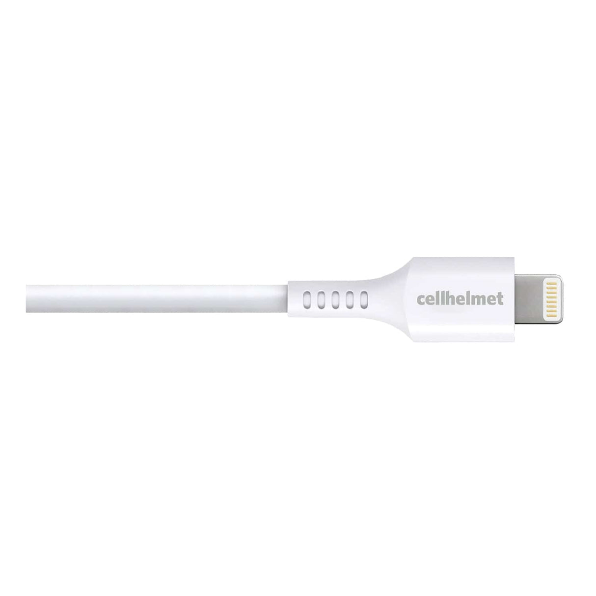 Cellhelmet Charge and Sync USB-A to Lightning Round Cable, 3 Ft.