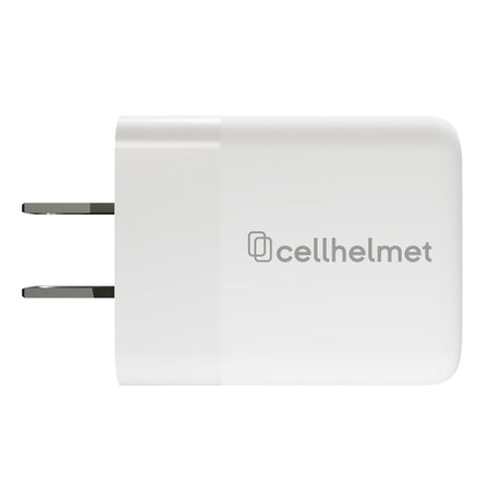 Cellhelmet 3-in-1 Essentials Bundle with 30-Watt PD Wall Charger Block, Liquid Glass with $100 Protection, and 6-Ft. Braided USB-C to USB-C Cable