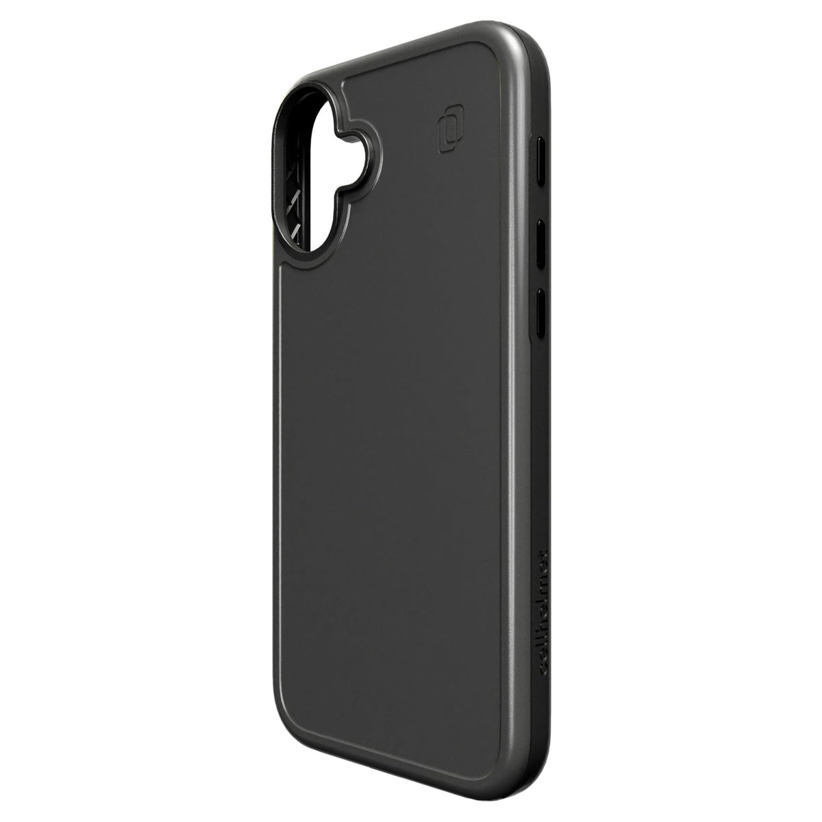 Cellhelmet Fortitude Series Case, iPhone 16 Plus, Onyx Black