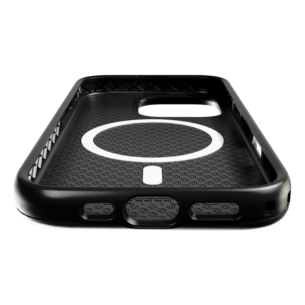 Cellhelmet Fortitude Series Case, iPhone 16 Pro, Onyx Black