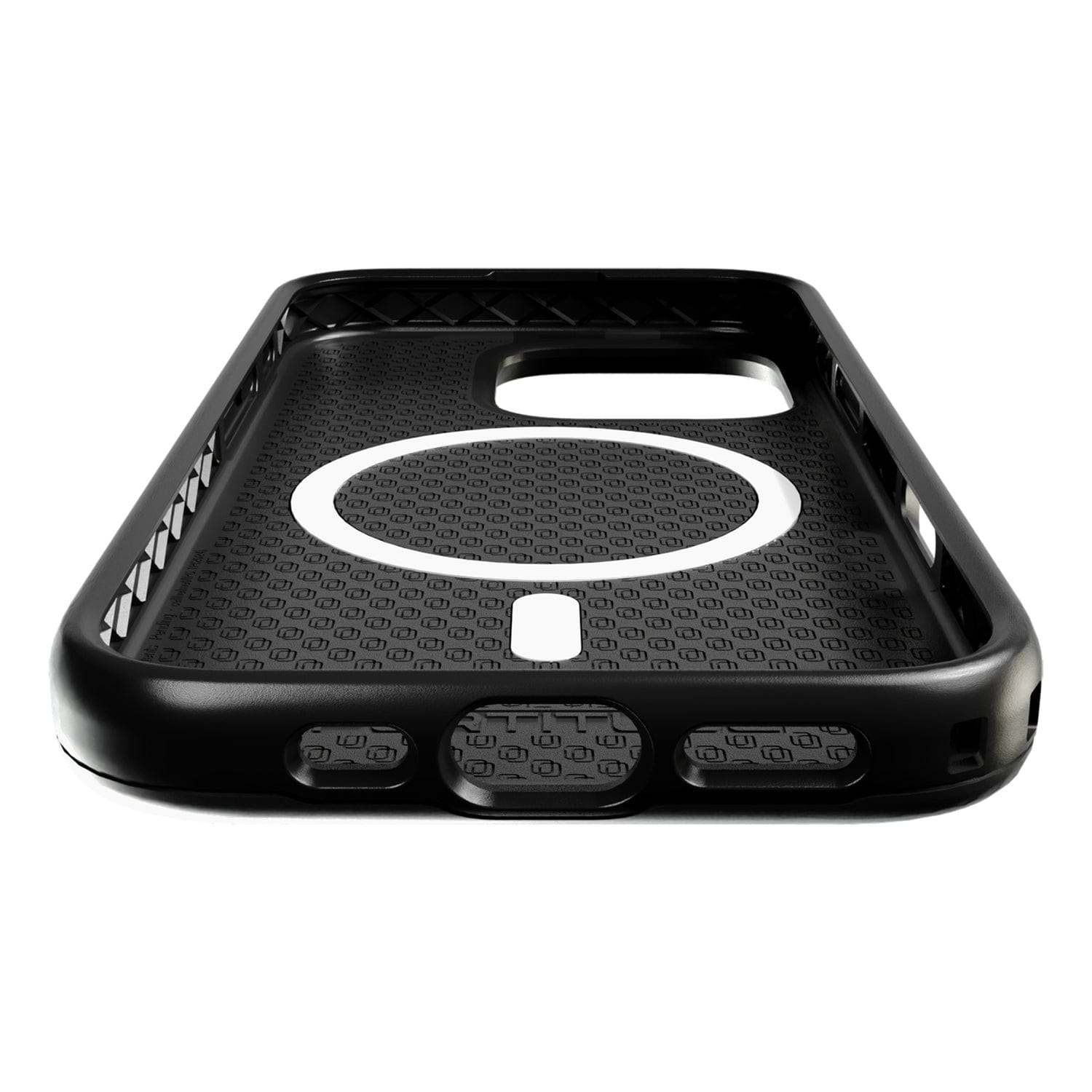 Cellhelmet Fortitude Series Case, iPhone 16 Pro, Onyx Black