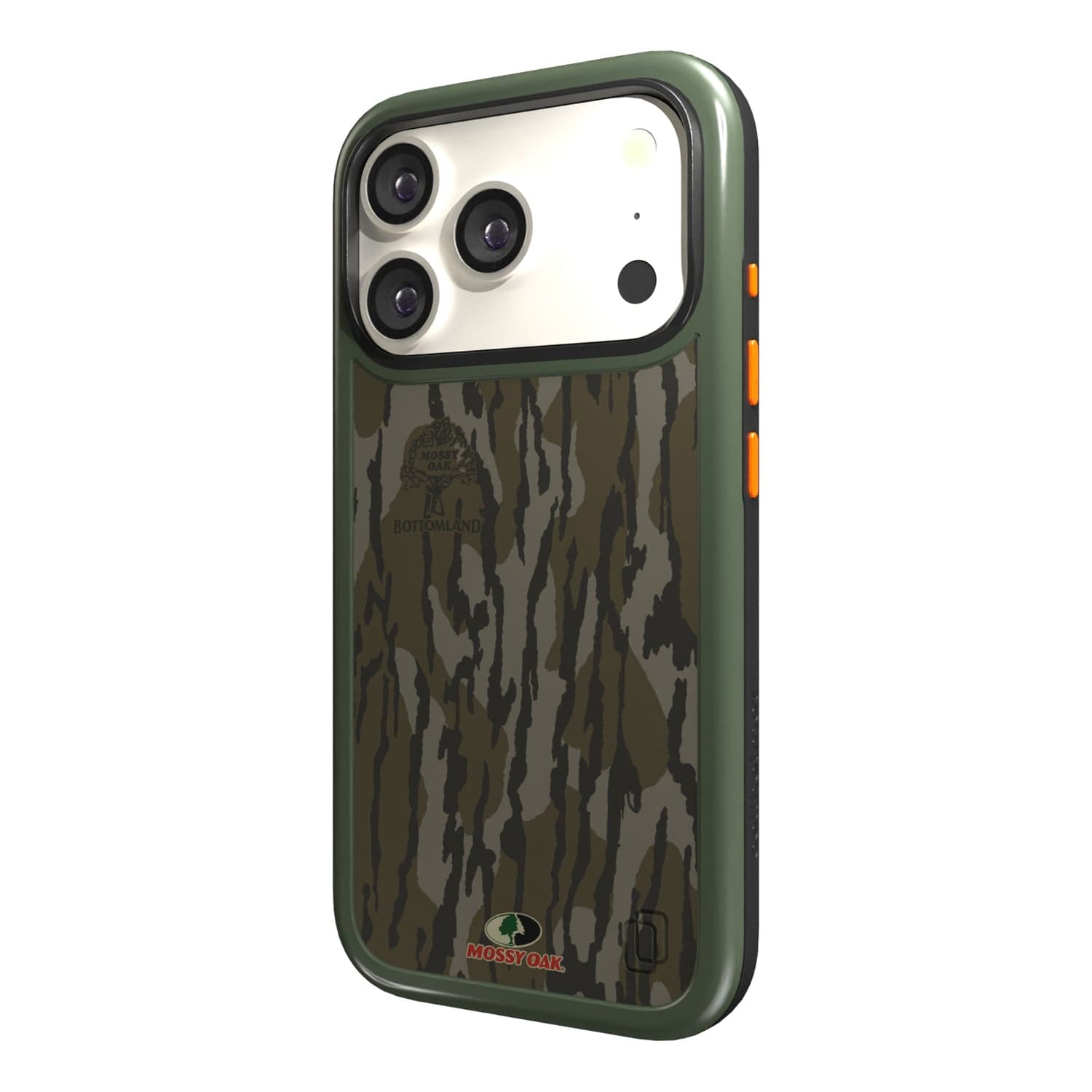 Cellhelmet Fortitude Series MagSafe-Compatible Case, iPhone 17 Pro, Mossy Oak Bottomland