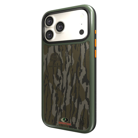 Cellhelmet Fortitude Series MagSafe-Compatible Case, iPhone 17 Pro Max, Mossy Oak Bottomland