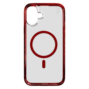 Cellhelmet Magnitude Series MagSafe-Compatible Case, iPhone 16 Plus, Lava Red