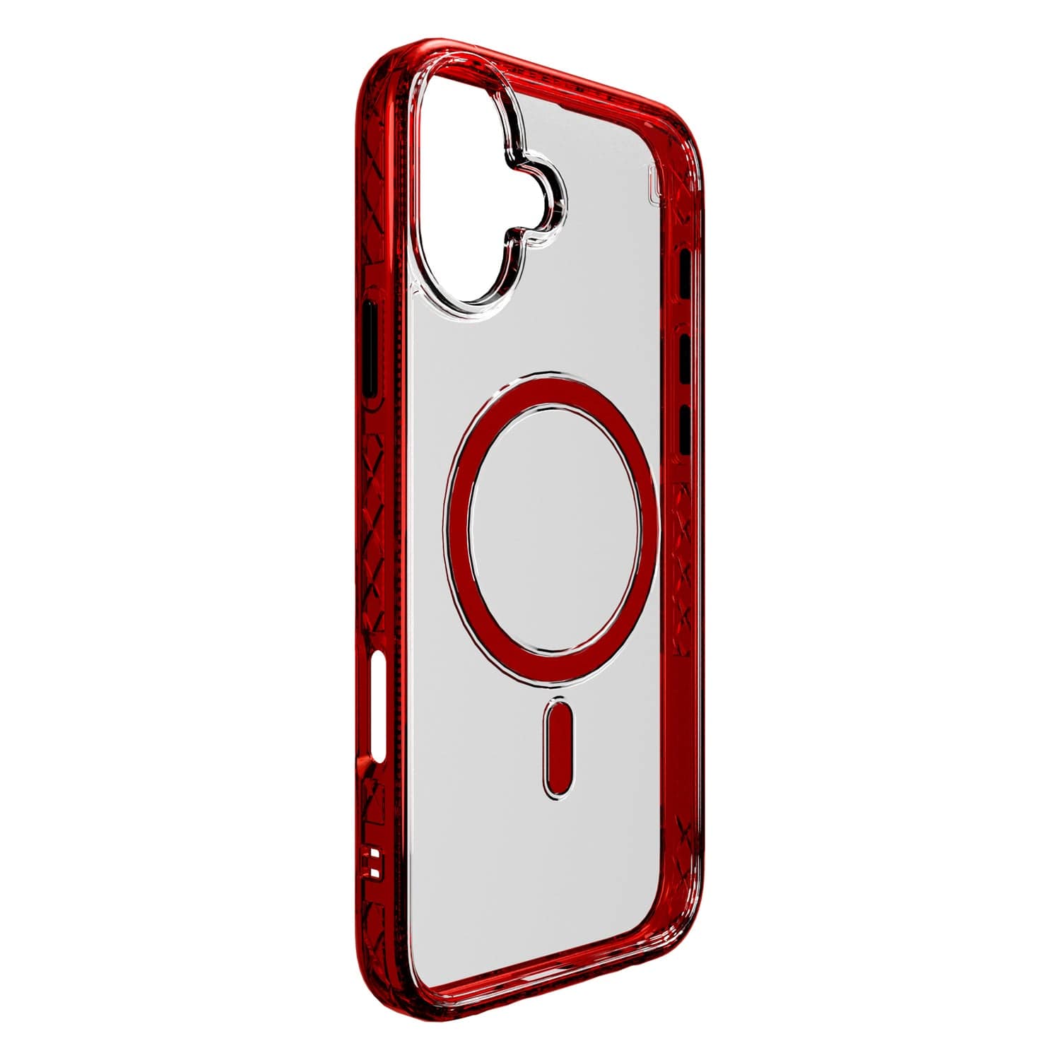 Cellhelmet Magnitude Series MagSafe-Compatible Case, iPhone 16 Plus, Lava Red