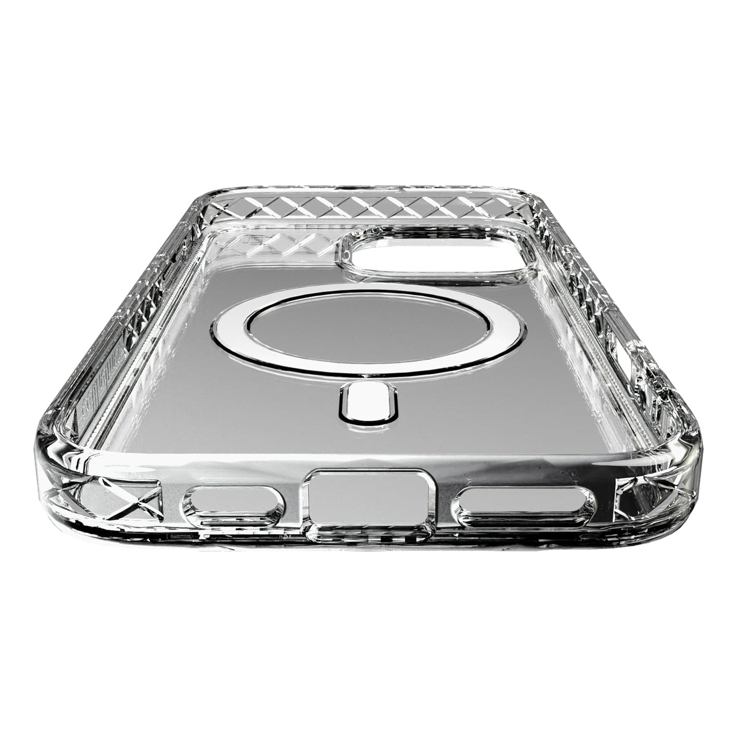 Cellhelmet Magnitude Series MagSafe-Compatible Case, iPhone 16 Pro Max, Crystal Clear