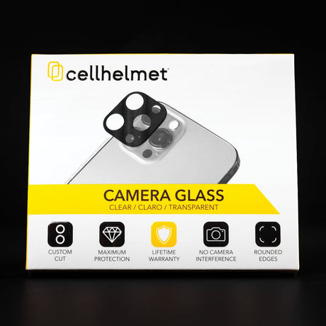 Cellhelmet Tempered Camera Glass, 1 Piece, iPhone 15 Pro/Pro Max
