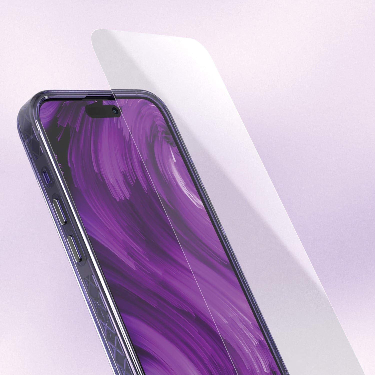 Cellhelmet Tempered Glass Screen Protector for iPhone, iPhone 15 Plus