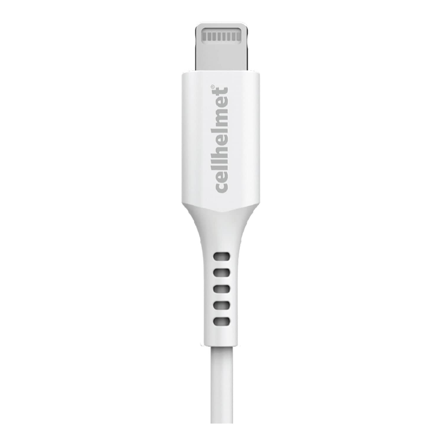 Cellhelmet Charge and Sync USB-C to Lightning Round Cable, 10 Ft.