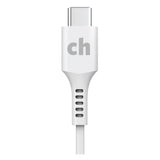 Cellhelmet Charge and Sync USB-C to Lightning Round Cable, 10 Ft.