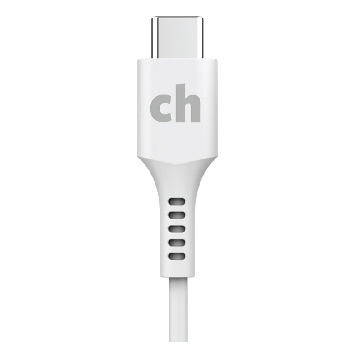 Cellhelmet Charge and Sync USB-C to Lightning Round Cable, 3 Ft.