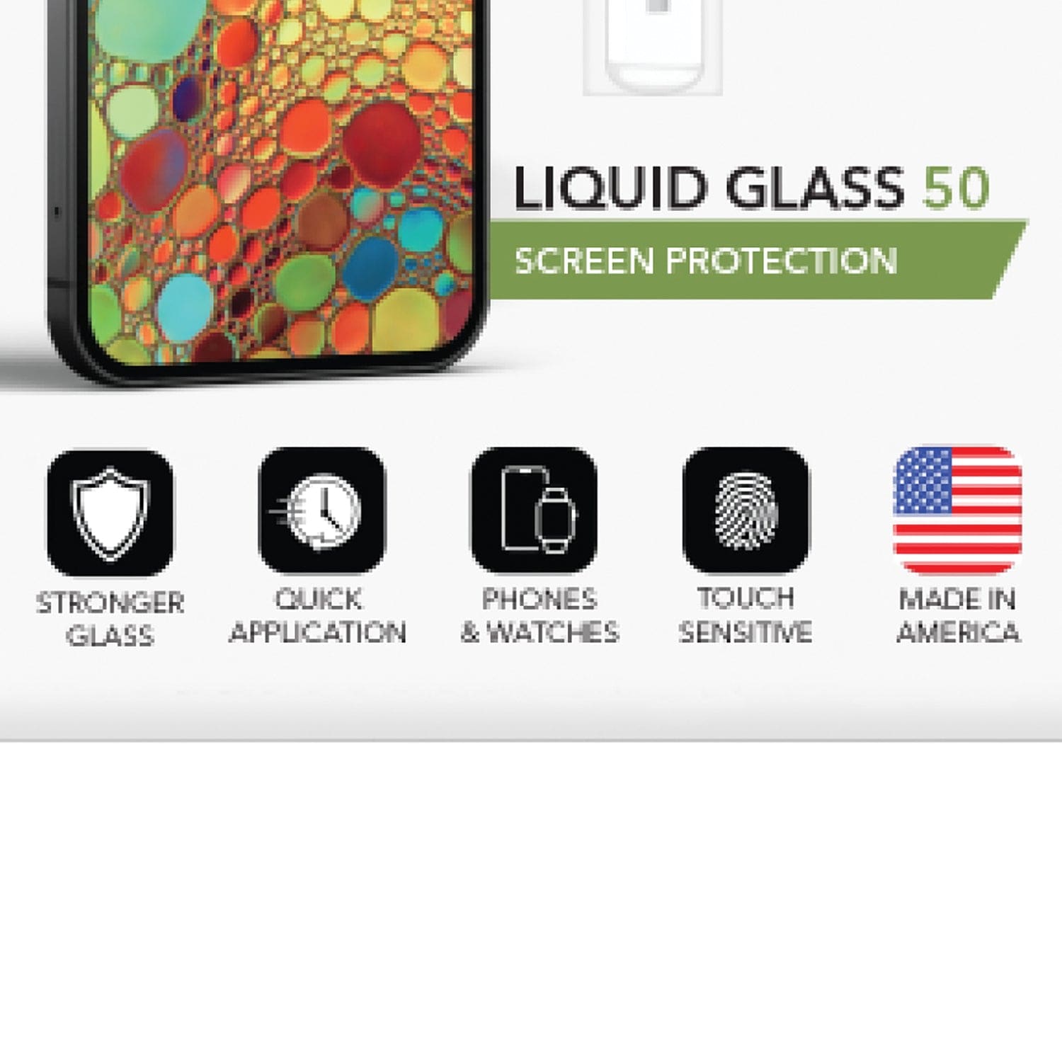 Cellhelmet Liquid Glass Screen Protector for Phones and Watches with Glass Screens, $50 Screen Repair Coverage