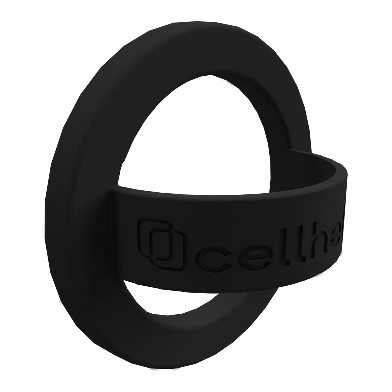 Cellhelmet Ring Thing MagSafe-Compatible Silicone Ring, Onyx Black