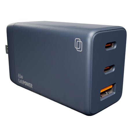 Cellhelmet 3-Port 65-Watt USB-C and USB-A GaN Wall Charger