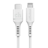 Cellhelmet 20-Watt Single-USB Power Delivery Car Charger with USB-C to Lightning Round Cable, 3 Feet