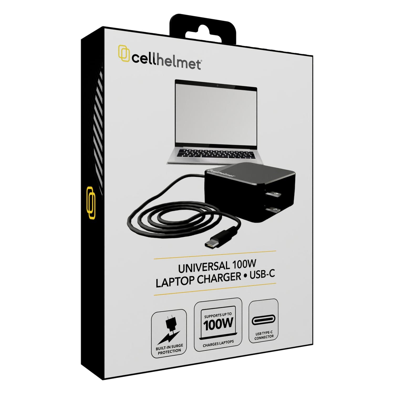 Cellhelmet USB-C Universal Laptop Charger, 100 Watts