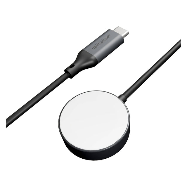 Cellhelmet Wireless Charger for Apple Watch, USB-C MFi Certified