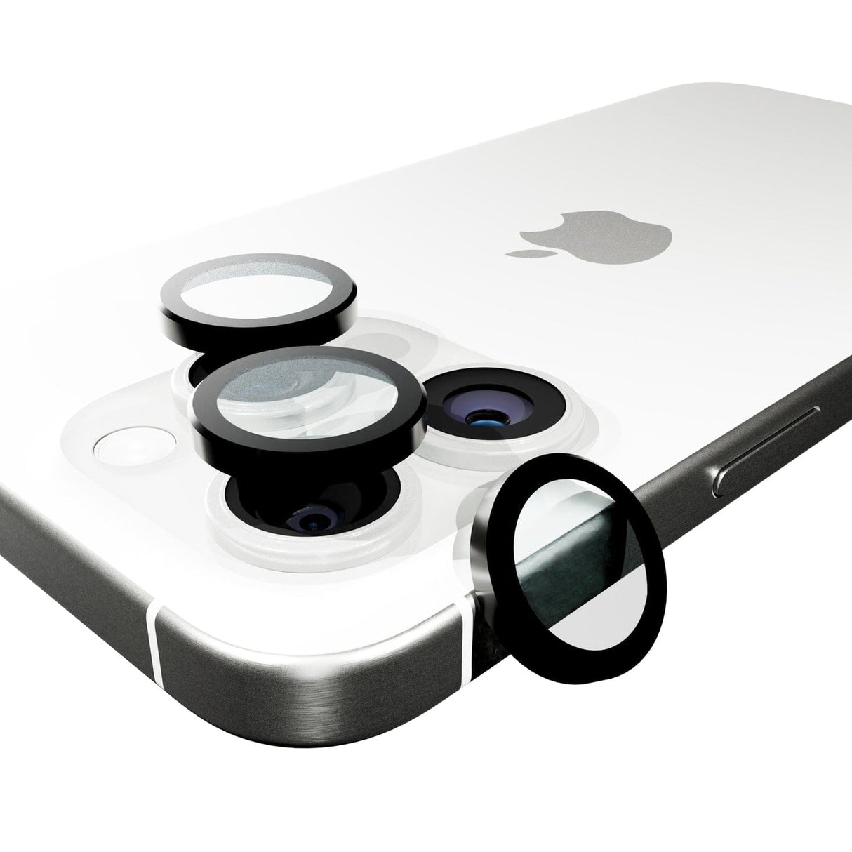 Cellhelmet Tempered Camera Glass, Individual Pieces, iPhone 16 Pro / iPhone 16 Pro Max
