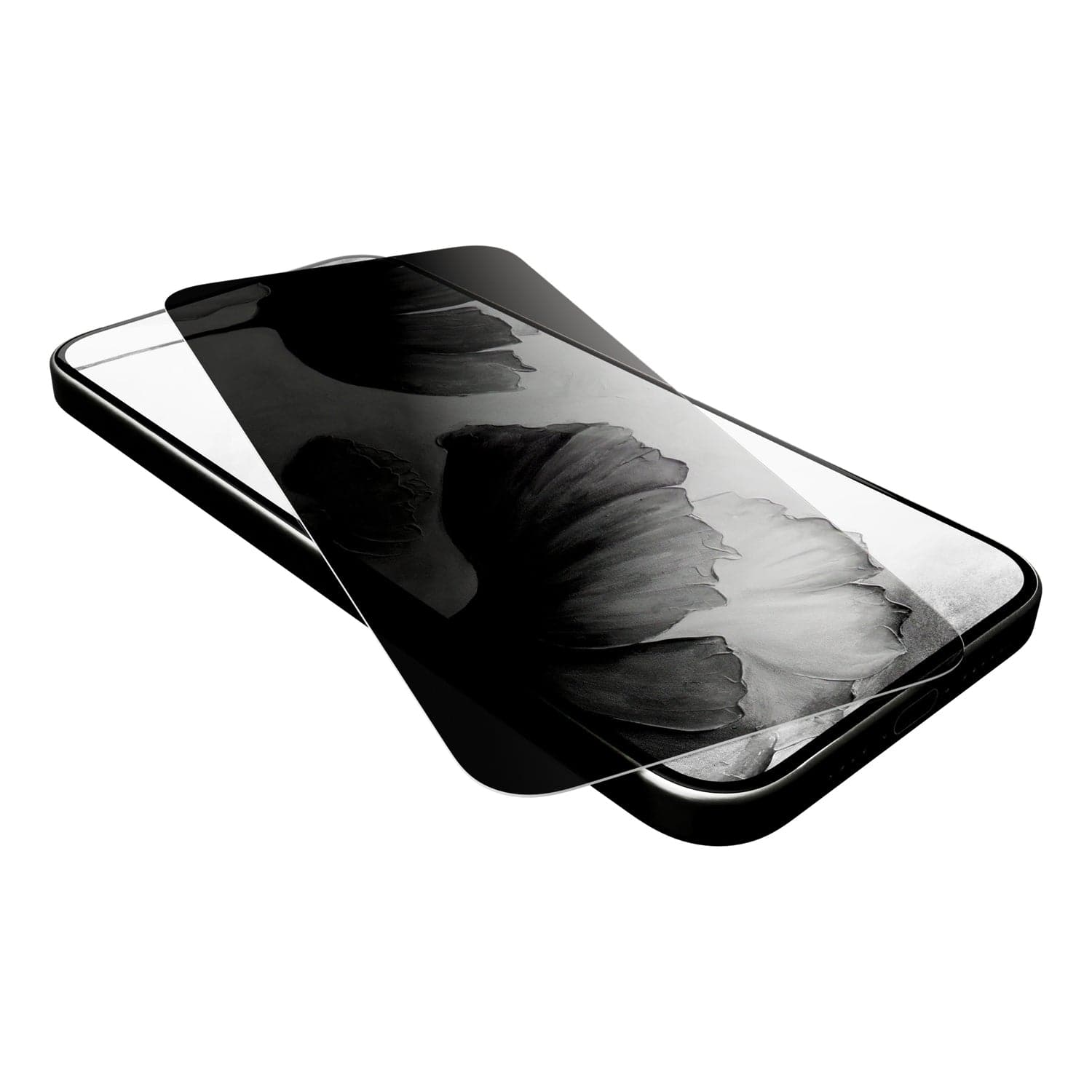 Cellhelmet Privacy Tempered Glass with Alignment Tray, iPhone 17/16 Pro