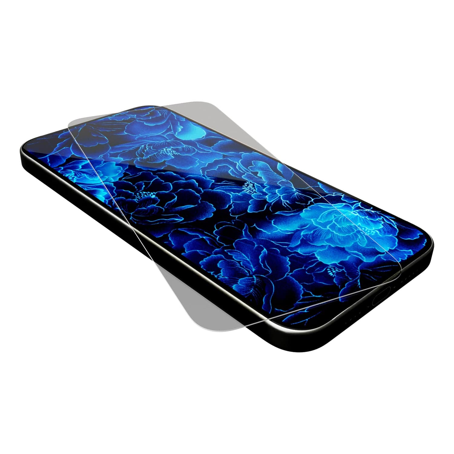 Cellhelmet Tempered Glass Screen Protector with Alignment Tray, iPhone 17/16 Pro