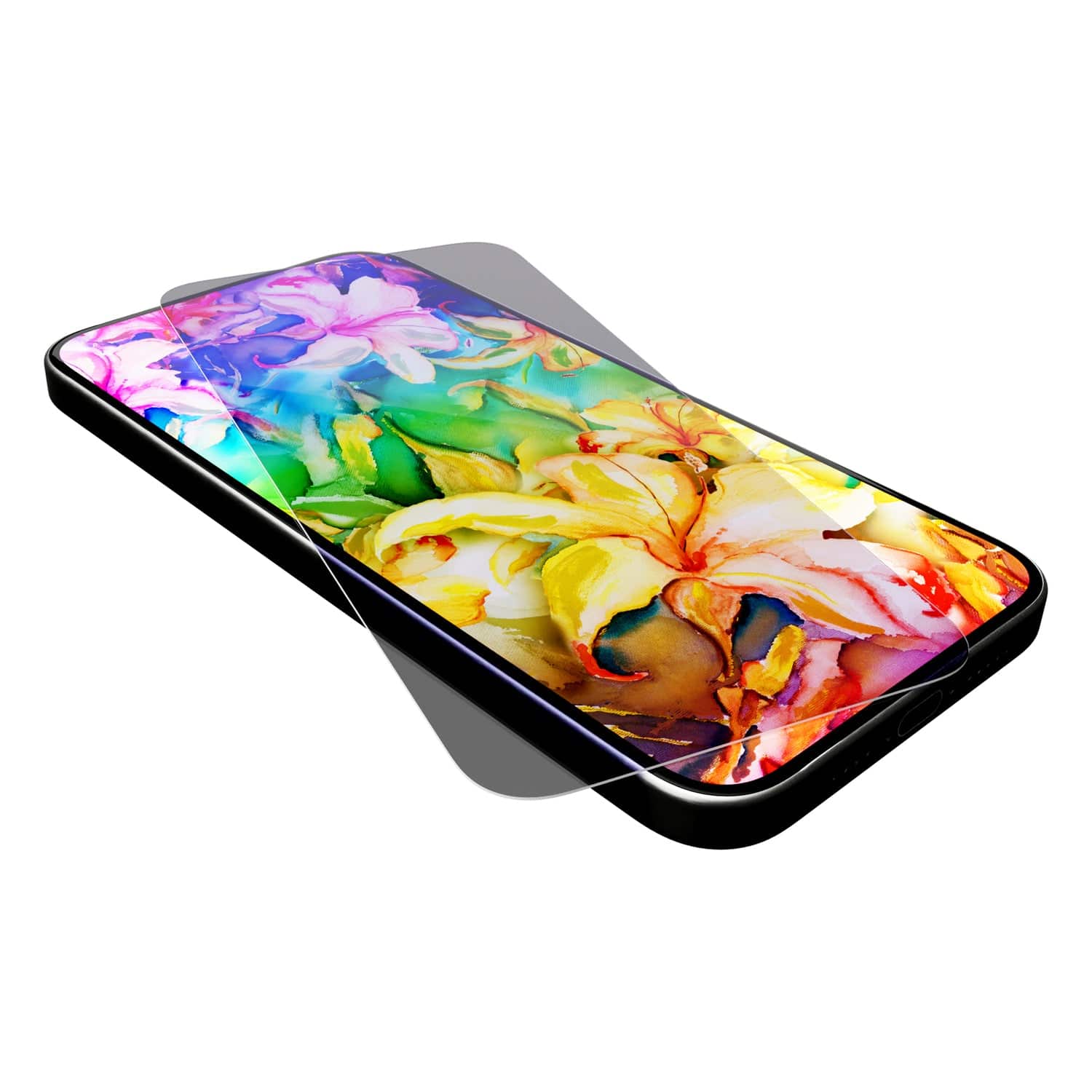Cellhelmet Tempered Glass Screen Protector with Alignment Tray and $100 Coverage, iPhone 17 Pro Max