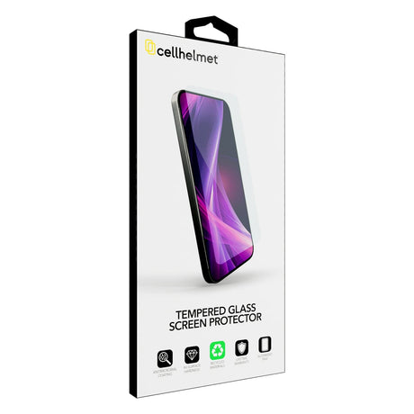 Cellhelmet Tempered Glass Screen Protector with Alignment Tray, iPhone 17 Air