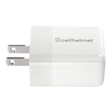 Cellhelmet 30-Watt Single USB-C Power Delivery Wall Charger, White