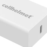 Cellhelmet 20-Watt Single-Port USB-C Power Delivery Wall Charger, for Smartphones and Tablets