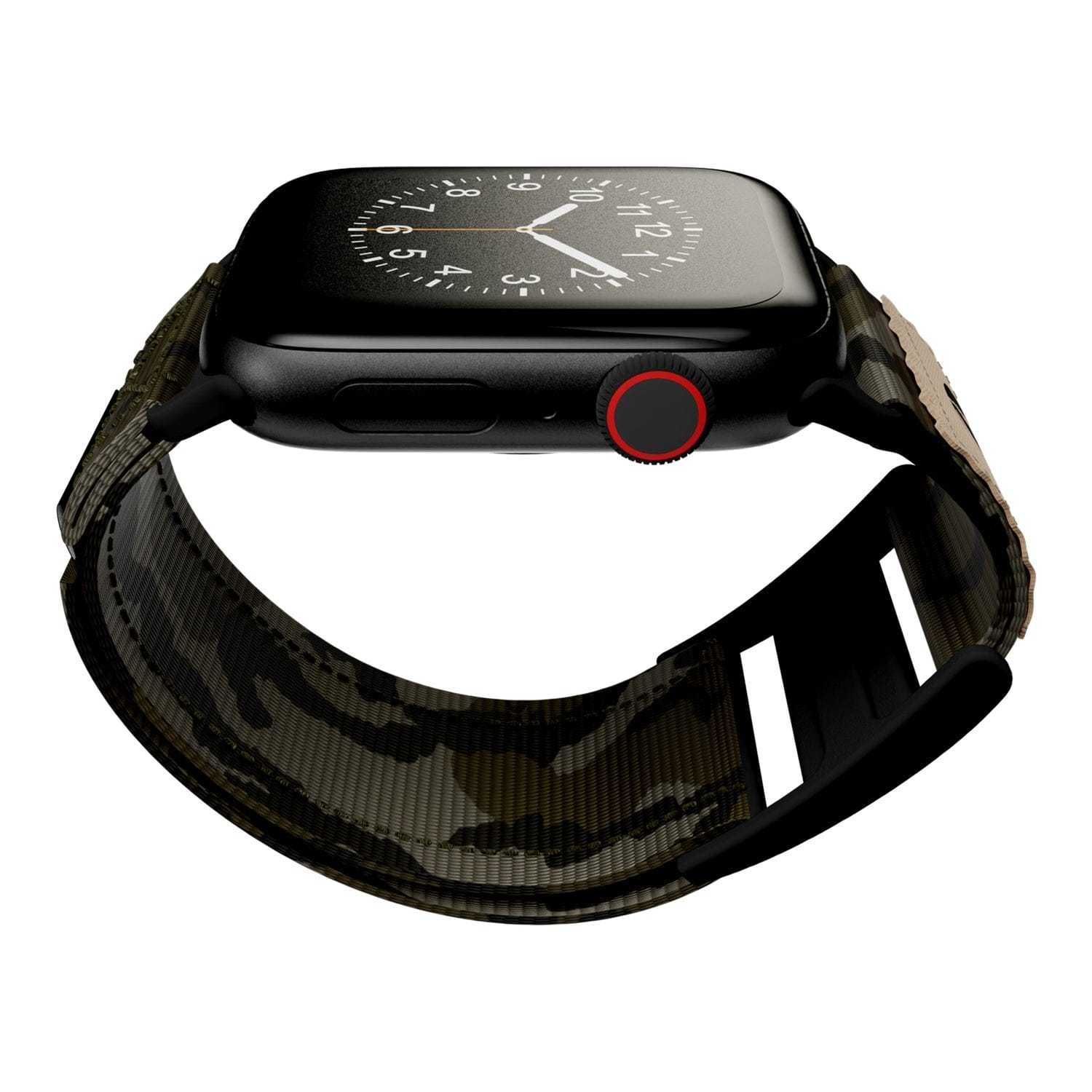 Mossy Oak by cellhelmet Premium Nylon Band for Apple Watch 38/40/41/42 mm, Bottomland/Camouflage