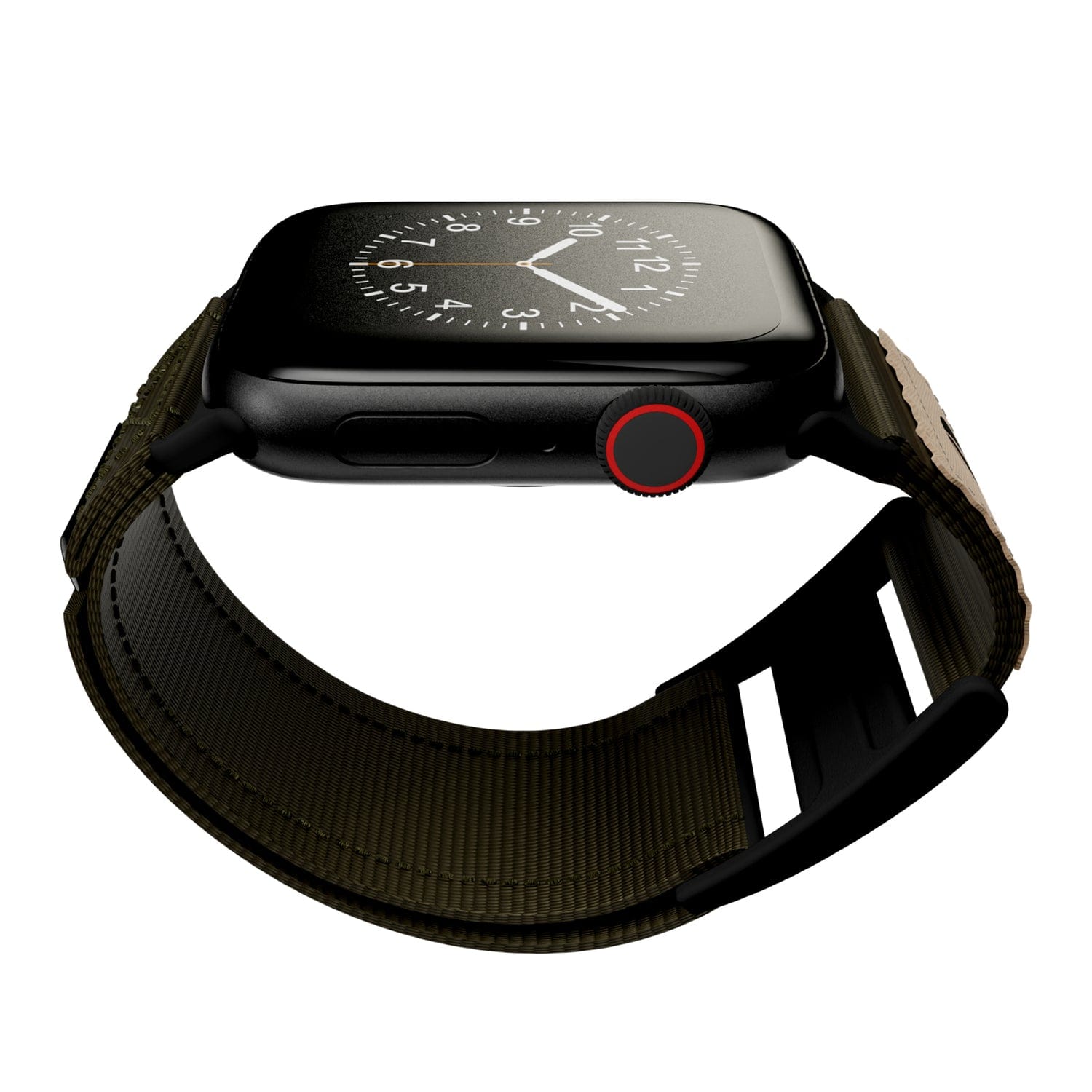 Mossy Oak by cellhelmet Premium Nylon Band for Apple Watch 38/40/41/42 mm, Olive Drab Green