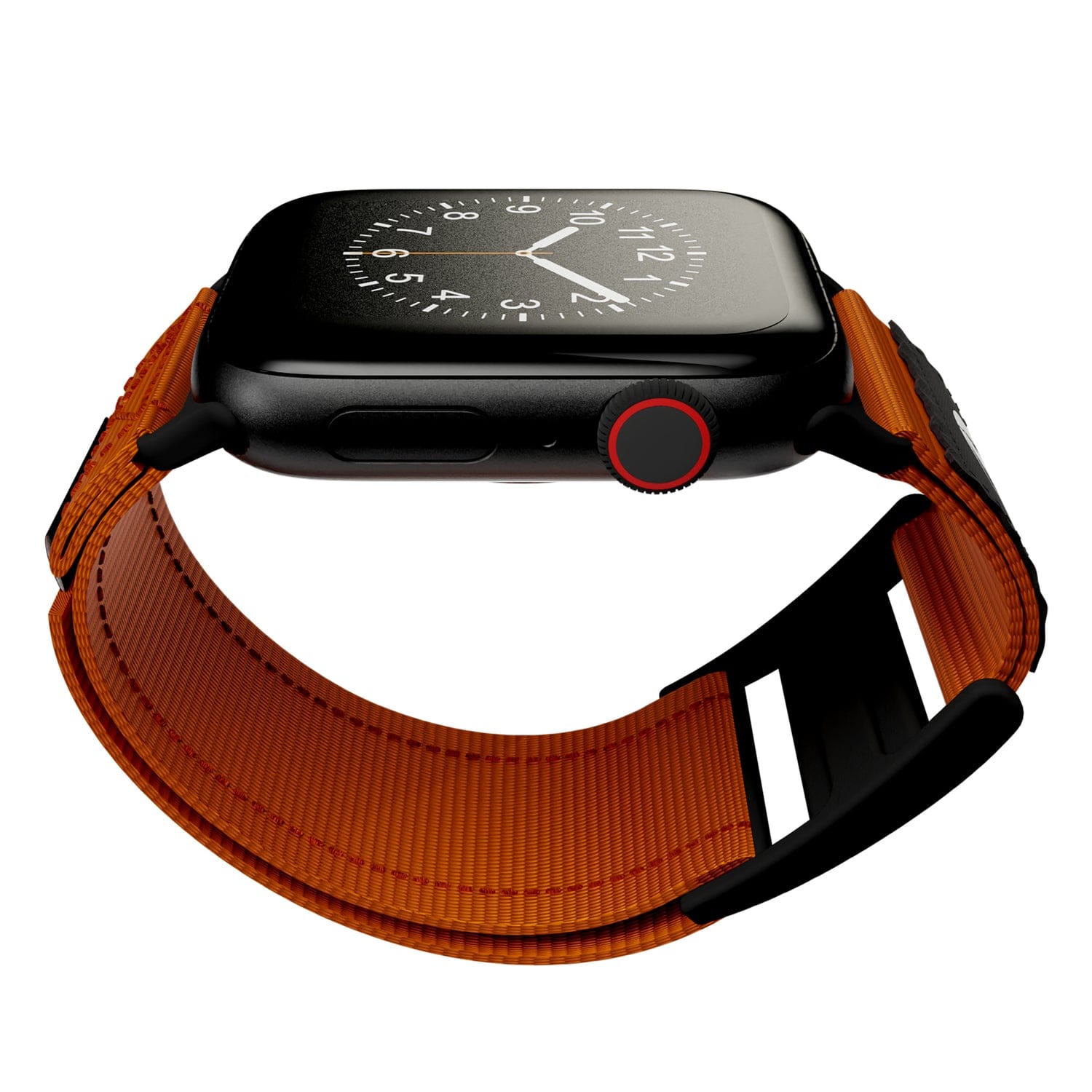 Mossy Oak by cellhelmet Premium Nylon Band for Apple Watch 44/45/46/49 mm, Regular, Orange
