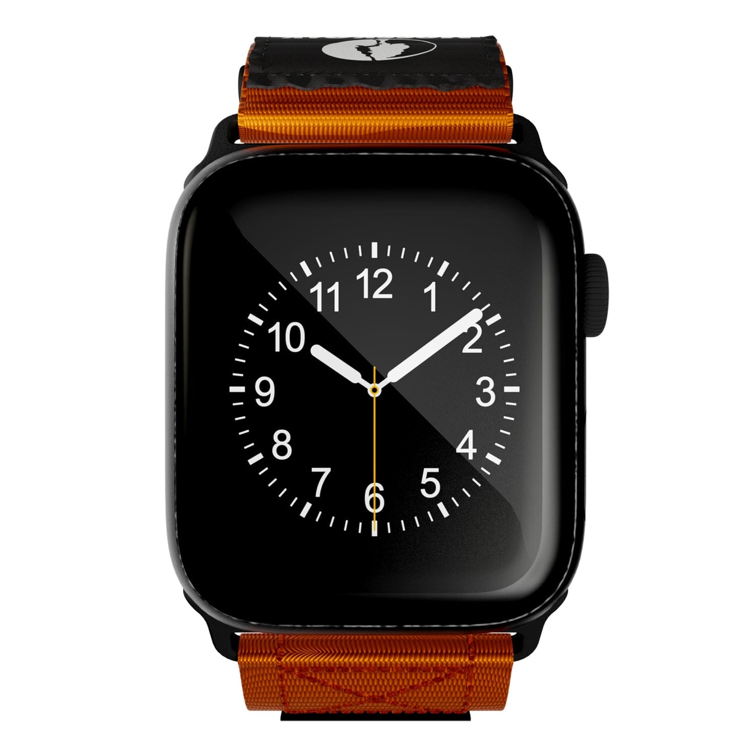 Mossy Oak by cellhelmet Premium Nylon Band for Apple Watch 44/45/46/49 mm, Large, Orange